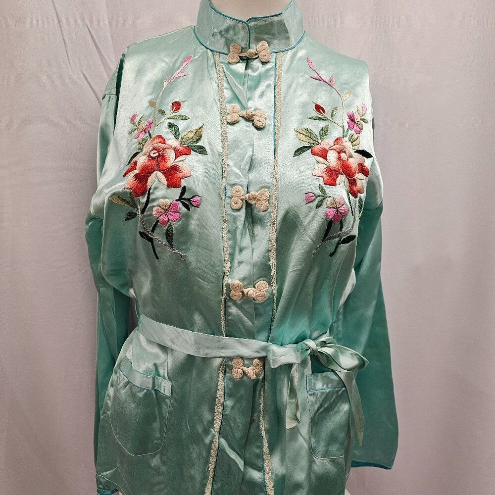 Vintage Japanese Embroidered Top